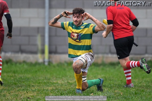 2018-11-11 Chicken Rugby Rozzano-Caimani Rugby Lainate 078